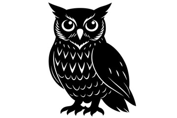 owl sitting on a branch