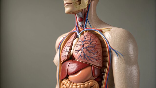 Human anatomy educational model