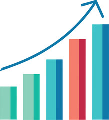 Money plant icon flat vector	