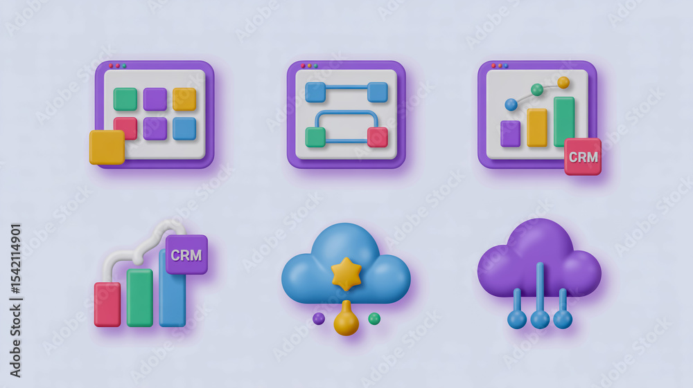 Wall mural software solutions cloud data analytics and integration for business management automation tools