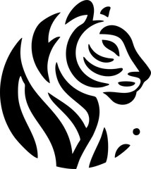 Tiger Head Logo. Tiger Logo Mascot Creative Design
