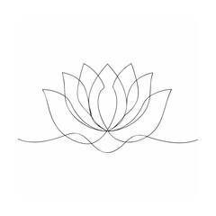 lotus flower vector illustration