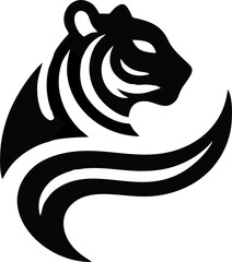 Tiger Head Logo. Tiger Logo Mascot Creative Design