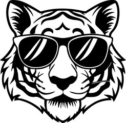 Tiger Head Logo. Tiger Logo Mascot Creative Design