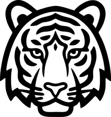 Tiger Head Logo. Tiger Logo Mascot Creative Design