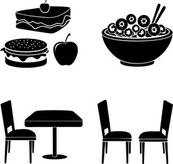 common food and everyday meal.eps