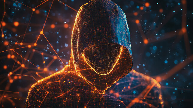 Hacker are planning to hack and attack networks and cyber security , innovative digital city with connection network reciprocity future wireless digital city and social media networking - Powered by Adobe