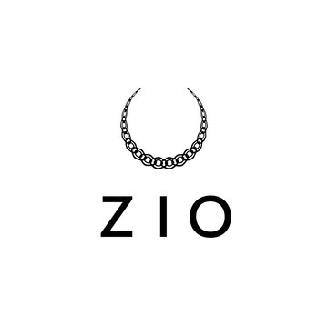 Letter ZIO creative logo design vector