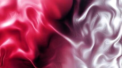 Obraz premium Abstract fluid magenta and silver background for modern design and visual communication