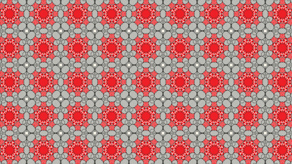Abstract and geometric Seamless Pattern design suitable for fabric or wrapping paper.