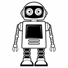 robot vector illustration