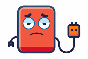 power bank sleepy tired eyes