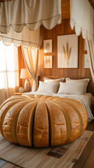 Bread bed design ideas: unique bakery themed bedroom decor and food inspired interior design inspiration