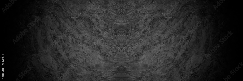Aufkleber Black gray satin dark fabric texture luxurious shiny that is abstract silk cloth background with patterns soft waves blur beautiful.
