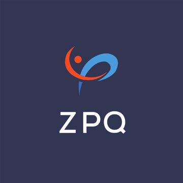 ZPQ Letter Initial Logo Design Template Vector Illustration