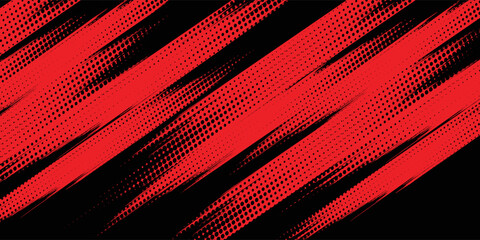 Fototapeta premium Grunge texture effect background. Distressed rough dark abstract textured. Black isolated on red. Graphic design element vintage style decoration concept grunge vector