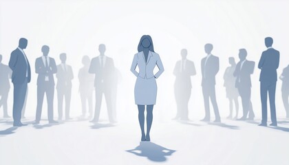 Female Executive Blazing Trails Among Male Peers: Navigating The Corporate Landscape In A Male-Dominated Industry. A Woman'S Journey To Success In Business.