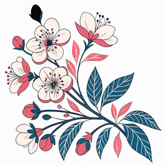 abstract floral background