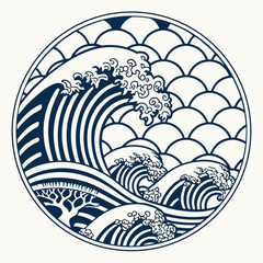 vector illustration of a fish