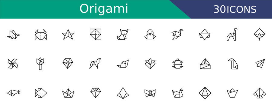 Tutorial Origami Icon