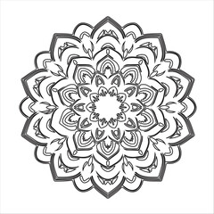 modern mandala design corporate template 