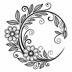 abstract floral background