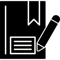 Fototapeta premium Notebook Icon