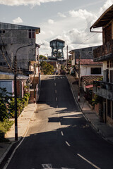 Vista del antiguo tanque de agua de la ciudad de Yurimaguas, Loreto - Perú.