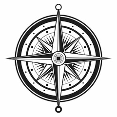 compass and map