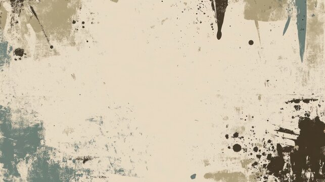 Editable vector grunge border texture effect