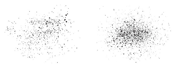 Obraz premium Creative grunge texture black paint ink blood background design