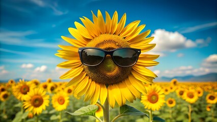 sunflower in the field