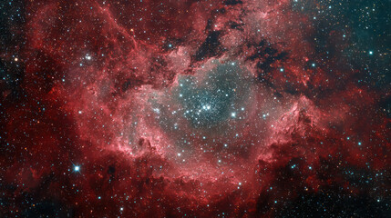 Star-forming region in deep space