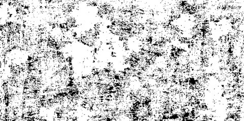 Vector black and white grunge abstract wallpaper with vintage distress background in white and black on white.