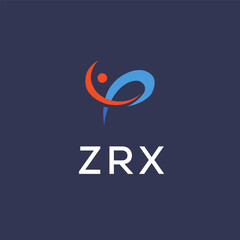 ZRX Letter Initial Logo Design Template Vector Illustration