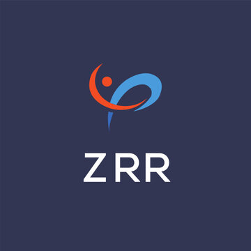 ZRR Letter Initial Logo Design Template Vector Illustration