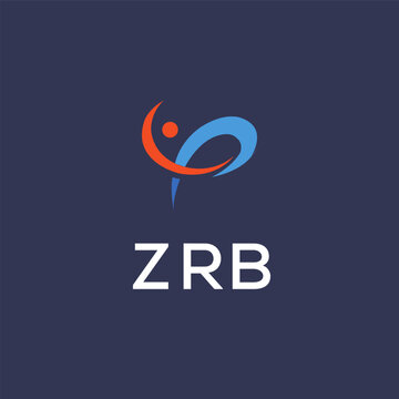 ZRB Letter Initial Logo Design Template Vector Illustration