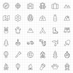 Hand-drawn doodle icon vector set for web design with various symbols like food, medical, baby, and business illustrations