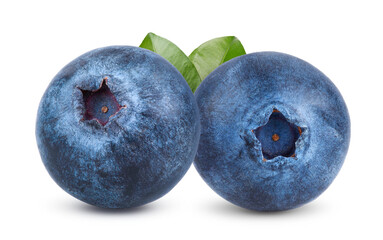 Fresh blueberry  isolated on transparent png ( Image from camera)