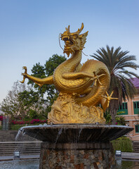 Phuket Old Town - Hai Leng Ong Golden Dragon Monument