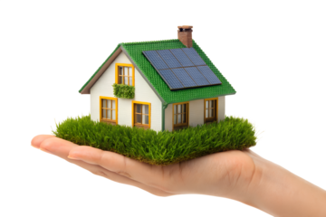 Eco-Friendly Home Sustainable Living with Solar Power and Green Energy