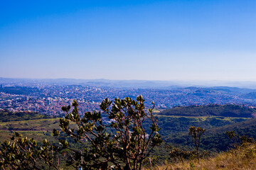 Vista da cidade de Belo Horizonte, Minas Gerais