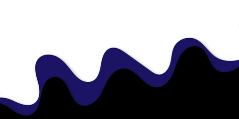 Abstract layered wave design featuring smooth flowing curves in black, deep blue, and white tones. A modern, minimalistic background ideal for web, presentation, or tech-themed visuals.