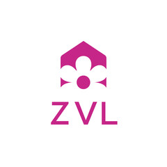 ZVL Letter Initial Logo Design Template Vector Illustration