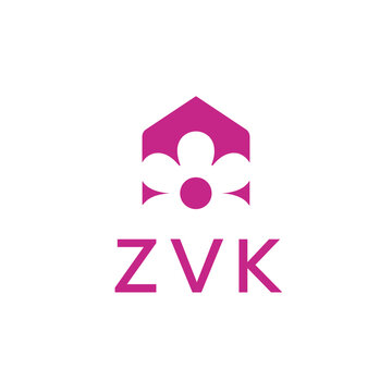 ZVK Letter Initial Logo Design Template Vector Illustration