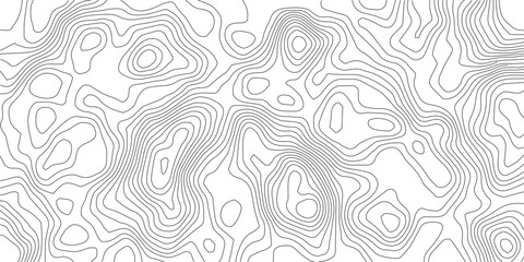 Fototapeta premium Abstract line of the topographic map. Topographic map lines, contour background. Geographic abstract grid. 