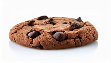 Fototapeta premium Chocolate chip cookie close-up