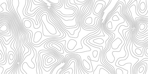 Topographic map background. Topo contour map on white background. 
