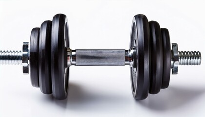 Adjustable weight dumbbell
