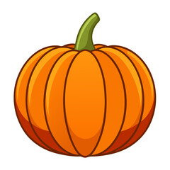 pumpkin isolated on white